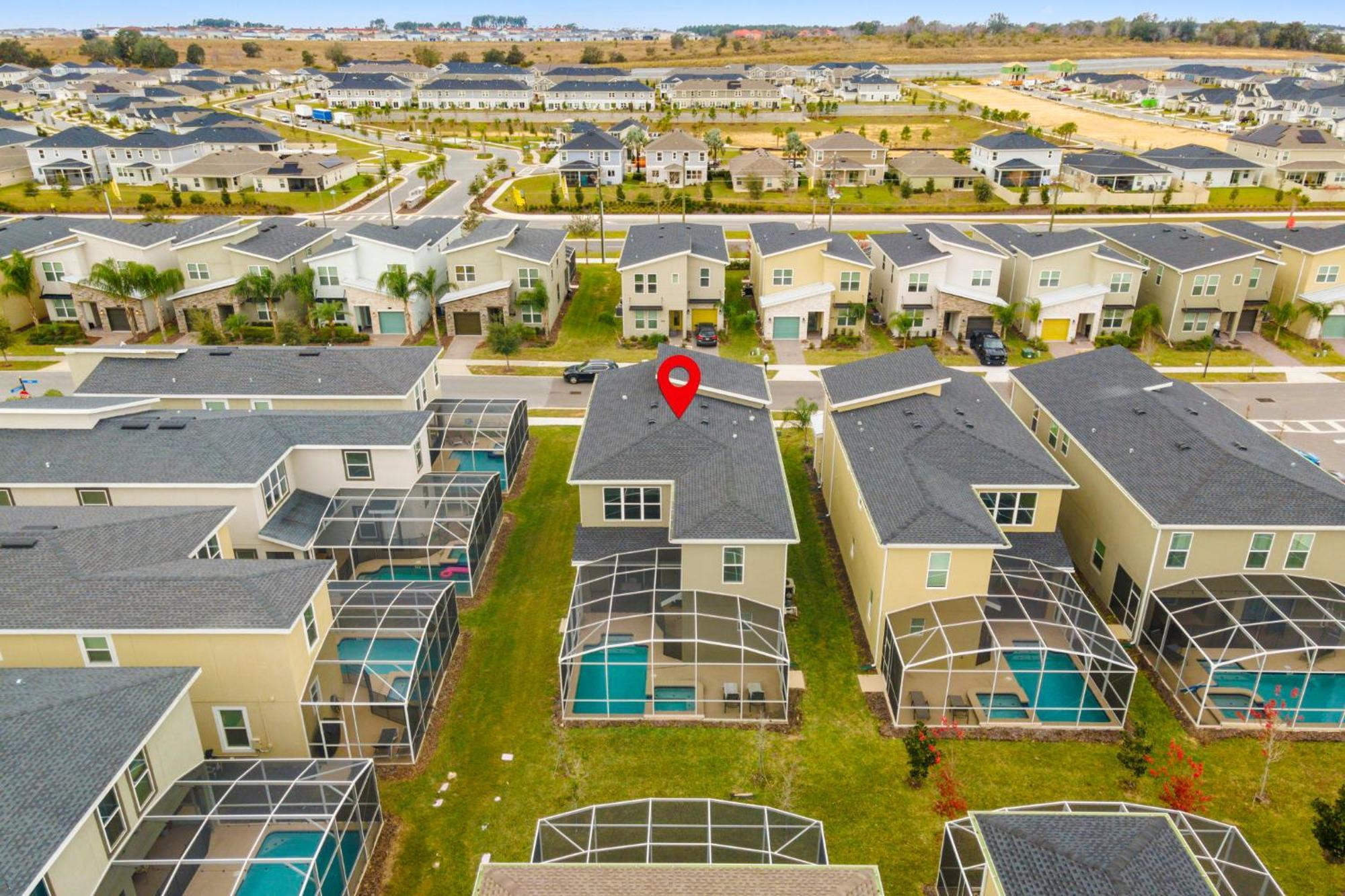 Gorgeous 5 Bd Home W Private Pool Next To Disney Kissimmee Eksteriør billede