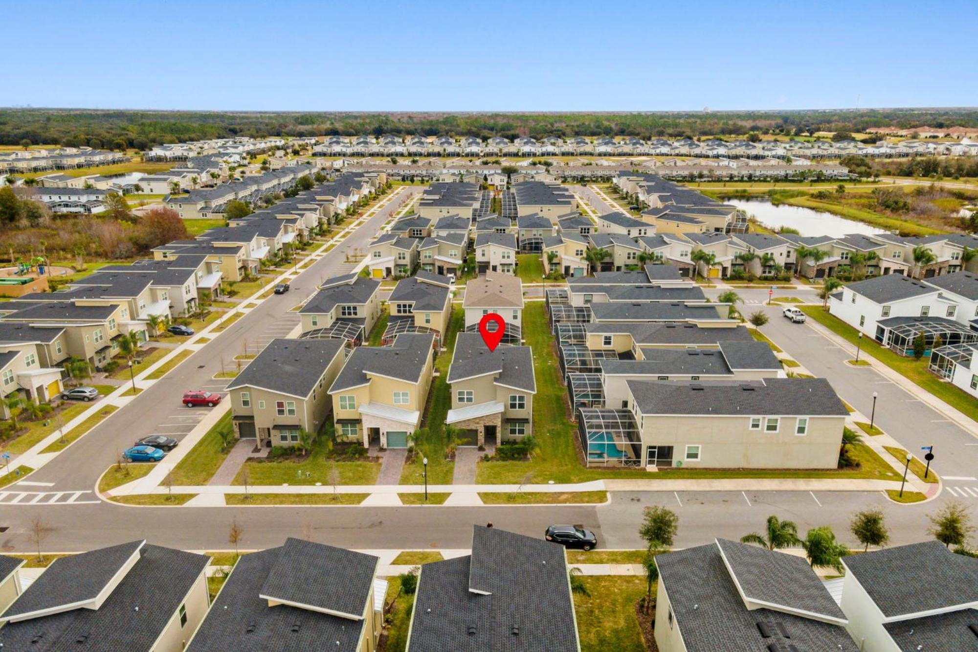 Gorgeous 5 Bd Home W Private Pool Next To Disney Kissimmee Eksteriør billede