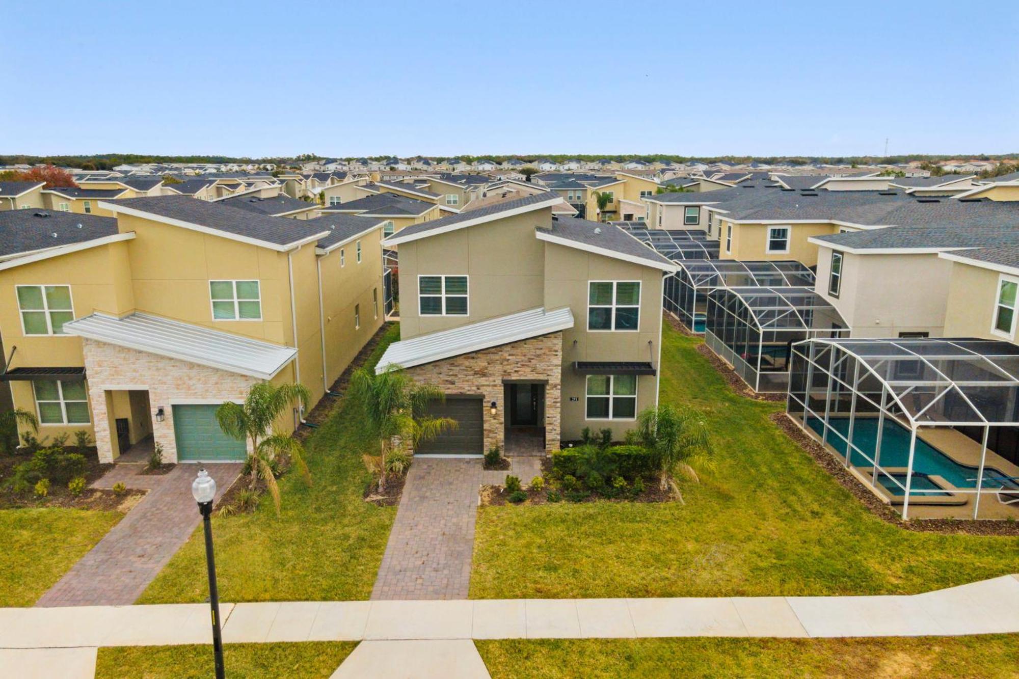 Gorgeous 5 Bd Home W Private Pool Next To Disney Kissimmee Eksteriør billede