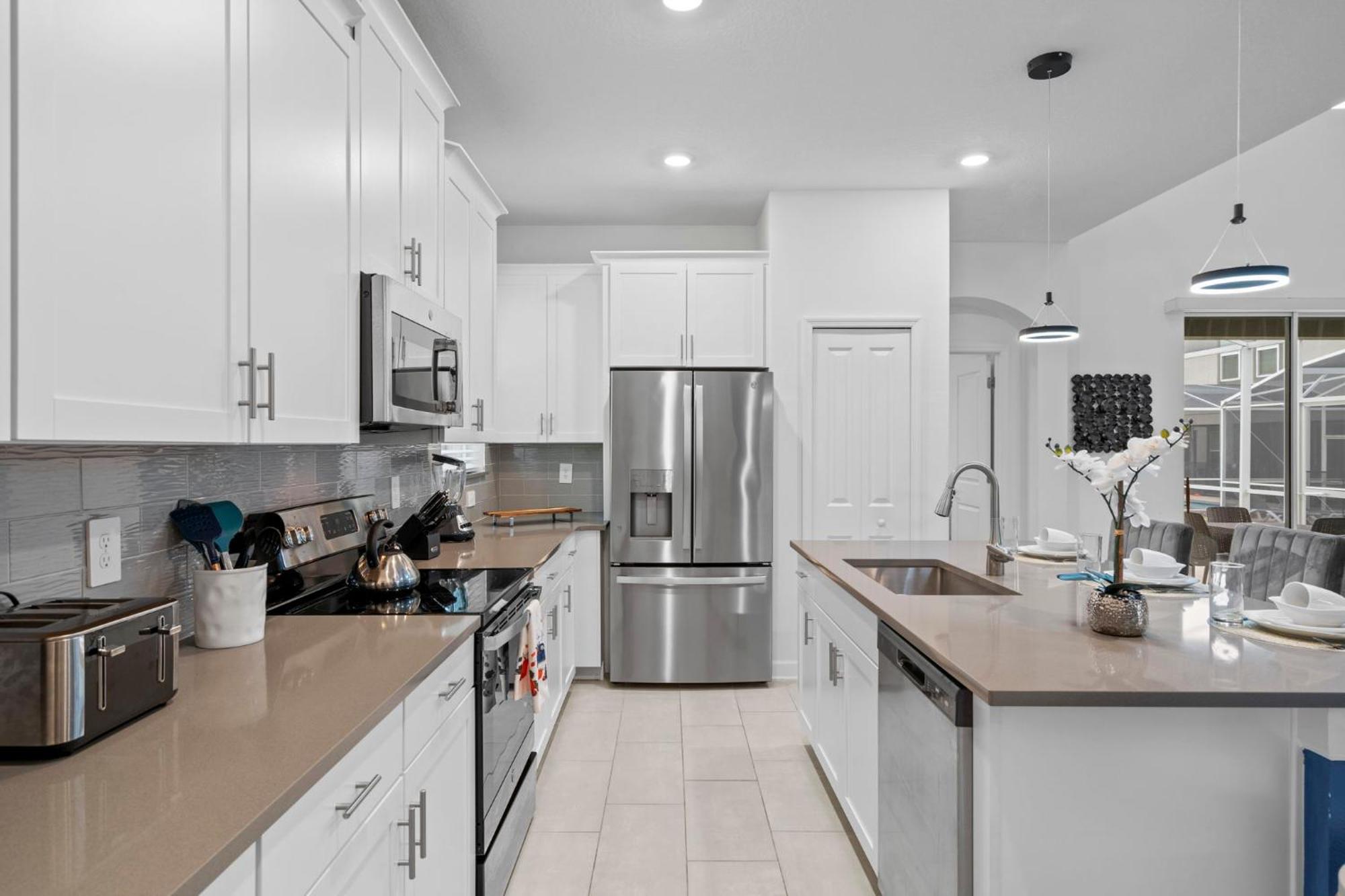 Gorgeous 5 Bd Home W Private Pool Next To Disney Kissimmee Eksteriør billede